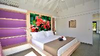 fresh bed sheets in Saint Barth Villa Flora luxury holiday home, vacation rental