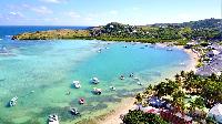 amazing sea view from Saint Barth Villa Flora luxury holiday home, vacation rental