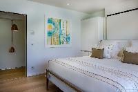 clean bed sheets in Saint Barth Villa Javacanou luxury holiday home, vacation rental