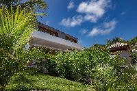 lovely garden of Saint Barth Villa Javacanou luxury holiday home, vacation rental