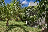 lush garden of Saint Barth Villa Javacanou luxury holiday home, vacation rental