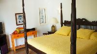 fresh bedroom linens in Saint Barth Villa La Desirade luxury holiday home, vacation rental