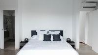 fresh bedroom linens in Saint Barth Villa Pacha luxury holiday home, vacation rental