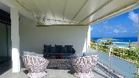 cool swimming pool of Saint Barth Villa Pacha luxury holiday home, vacation rental