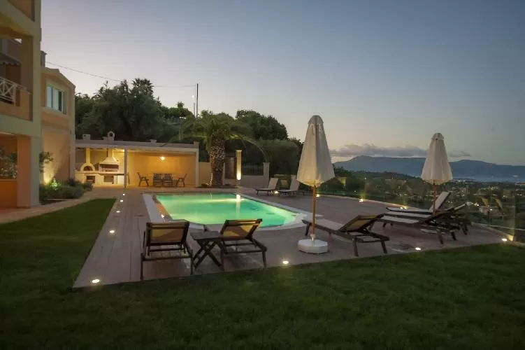 beautiful Corfu Villa Stephandra luxury holiday home, vacation rental
