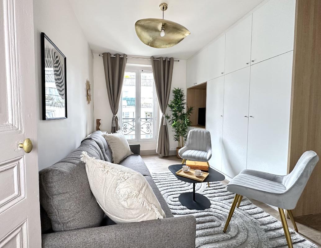1565: Welcoming & Cosy Flat near République