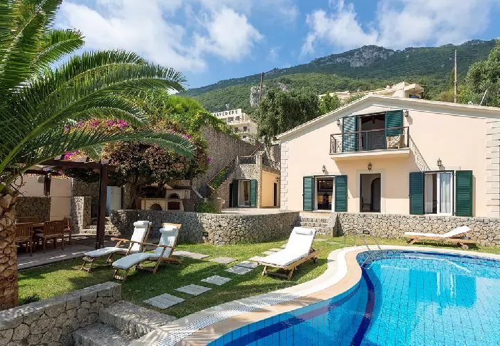beautiful Corfu Villa Benele luxury holiday home, vacation rental