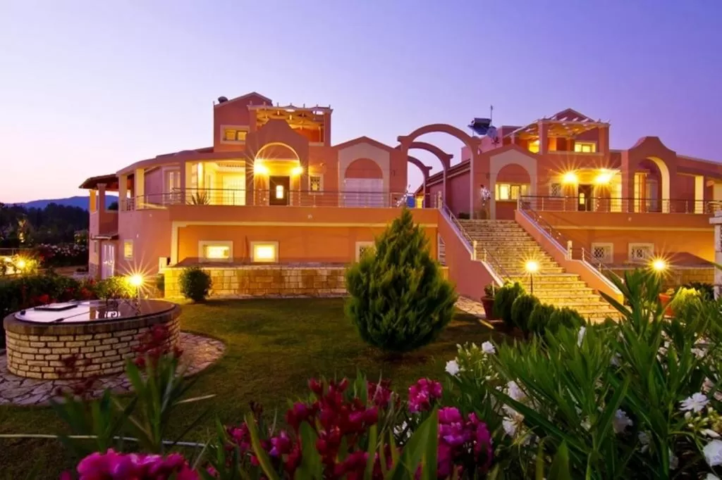 splendid Corfu Villa Rosa 1 luxury holiday home, vacation rental