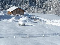 wonderful exterior of French Alps - Chalet Le Passeu luxury apartment