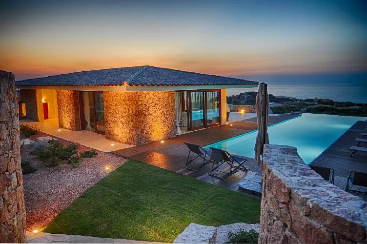 incredible exterior of Sardinia Villa - Portobello Lux luxury apartment