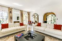 exquisite living room of Cannes - Palm Spring Villa luxury apartment