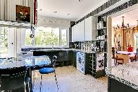 awesome contemporary kitchen of Cannes - Palm Spring Villa luxury apartment