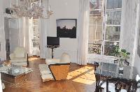 nice living room of Saint Germain des Prés - Jacob 5 luxury apartment