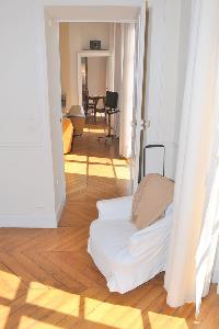 plush chair in Saint Germain des Prés - Jacob 5 luxury apartment