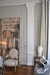 well-designed 1-bedroom Paris luxury apartment with eclectic decorative elements