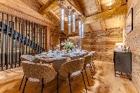 Luxury Chalet with Sauna, Jacuzzi and Parking in Megeve