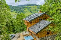 Luxury Chalet with Sauna, Jacuzzi and Parking in Megeve