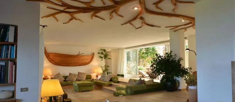amazing living room of Sardinia - Punta Volpe luxury apartment
