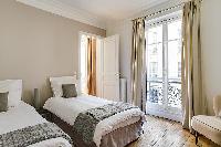 awesome access to the balcony of République - Voltaire luxury apartment