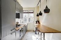 cool pendant lamps in République - Voltaire luxury apartment