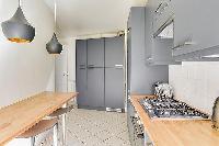 nice breakfast nook in République - Voltaire luxury apartment