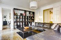 awesome sitting room of République - Voltaire luxury apartment