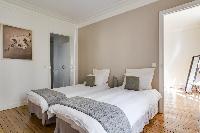 pleasant and perky bedroom in République - Voltaire luxury apartment