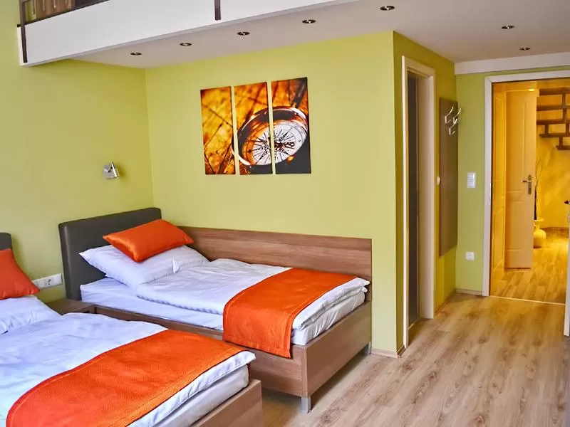 pristine bed sheets and pillows in Budapest - Jasmin Premium Apartment luxury holiday home
