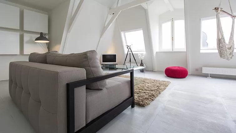 nice interiors of Amsterdam - Apartment Amstel View luxury apartment