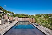 fabulous pool of Saint Barth Villa Blackstone luxury holiday home, vacation rental