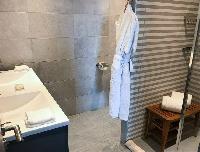 clean bathroom in Saint Barth Villa Ouanalao luxury holiday home, vacation rental