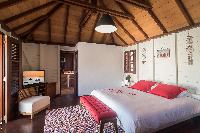 clean bedroom linens in Saint Barth Villa Petit Bali luxury holiday home, vacation rental