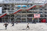 The Centre Pompidou close to Paris luxury apartment