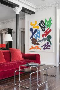 amazing furnishings in Paris - Rue des Filles du Calvaire luxury apartment