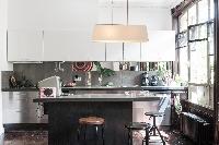 awesome kitchen of Paris - Rue des Filles du Calvaire luxury apartment