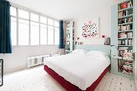 awesome bedroom of Paris - Rue des Filles du Calvaire luxury apartment