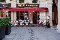 nearby cafe from a 2-bedroom Paris luxury apartment