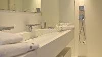clean bathroom in Saint Barth Villa Les Jardins de Gustavia luxury holiday home, vacation rental