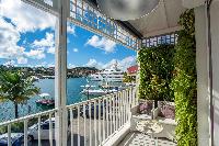 cool waterfront Saint Barth Villa Suite Harbour luxury holiday home, vacation rental