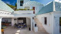 cool exterior of Saint Barth Villa Mauresque luxury holiday home, vacation rental