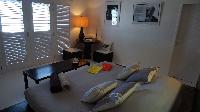 clean bed sheets in Saint Barth Villa Serenity luxury holiday home, vacation rental