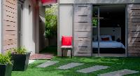 nice garden of Saint Barth Villa Cumulus luxury holiday home, vacation rental