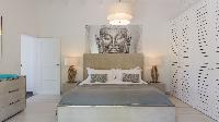clean bedroom linens in Saint Barth Villa Avalon luxury holiday home, vacation rental
