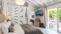 clean bed sheets in Saint Barth Villa Avalon luxury holiday home, vacation rental