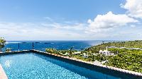 relaxing pool of Saint Barth Villa Avalon luxury holiday home, vacation rental