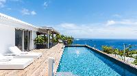 awesome pool of Saint Barth Villa Avalon luxury holiday home, vacation rental