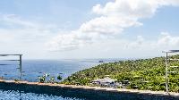 splendid sea view from Saint Barth Villa Avalon luxury holiday home, vacation rental