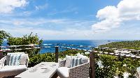 cool balcony of Saint Barth Villa Avalon luxury holiday home, vacation rental