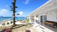 awesome beachfront Saint Barth Villa Sand Castle luxury holiday home, vacation rental