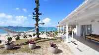 amazing beachfront Saint Barth Villa Sand Castle luxury holiday home, vacation rental